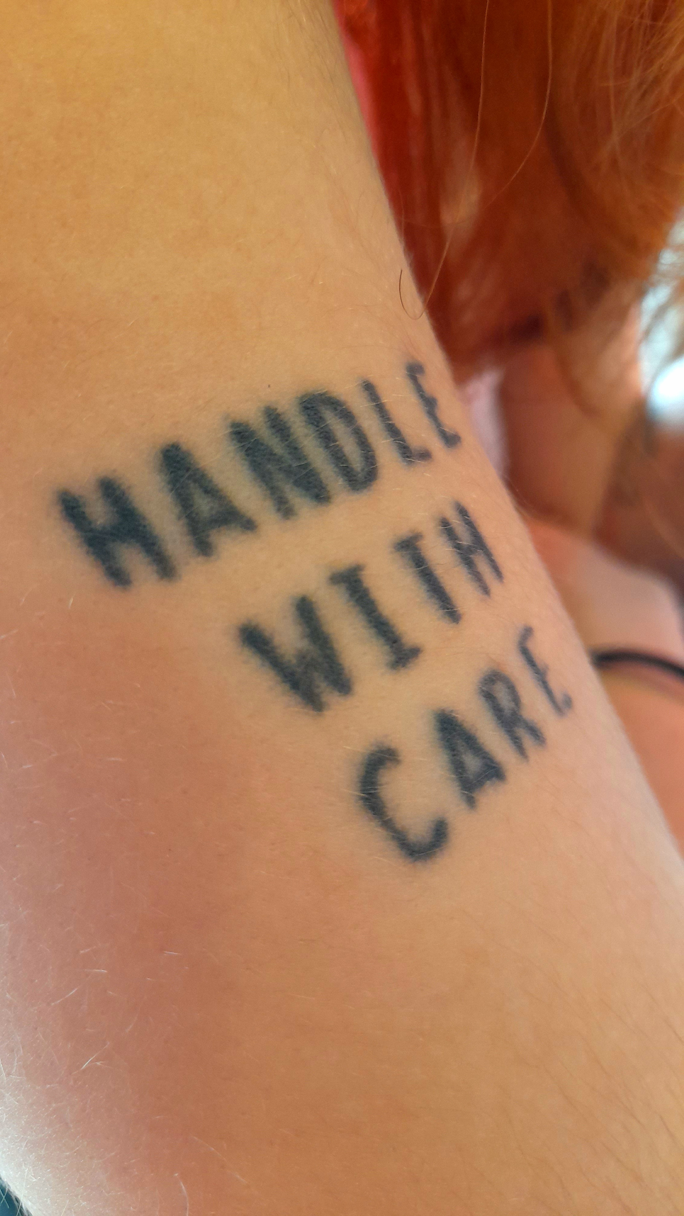 Handle with care