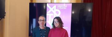 O Carlos Costa e a Carlota Castro estiveram na 1.ª Conferência Internacional do projeto ARTHE - Arquivar o Teatro.